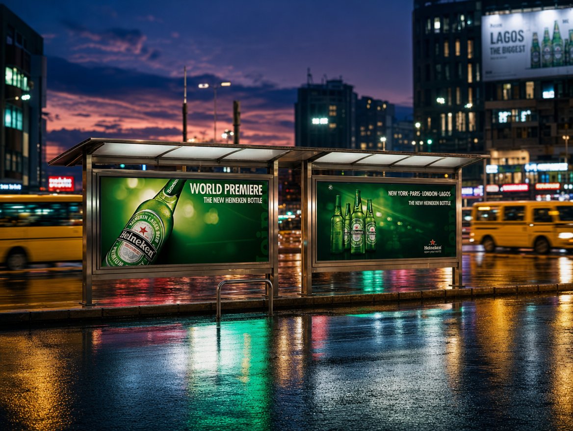 Heineken International Bottle campaign, Lagos
