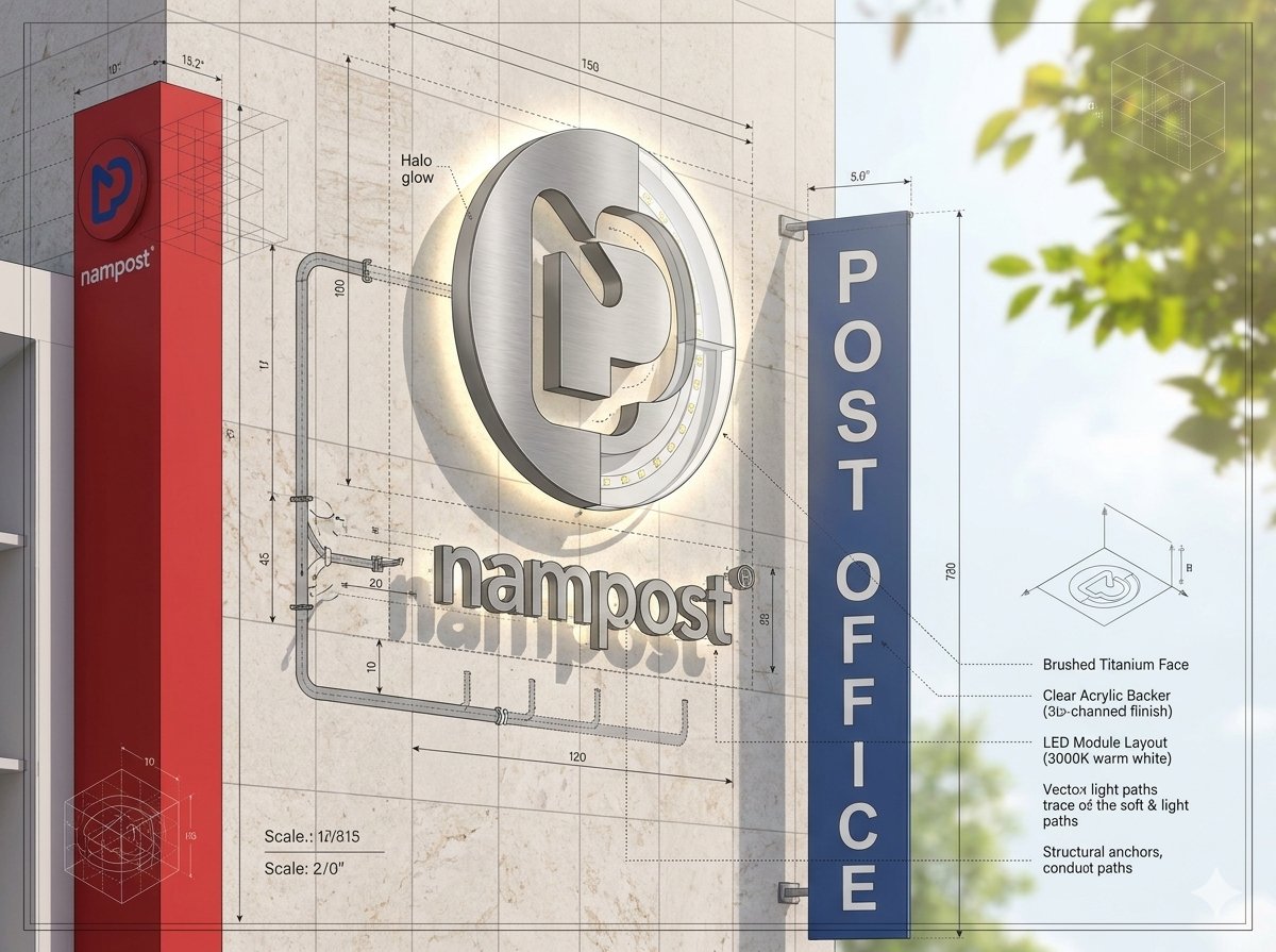 NamPost head office, Namibia